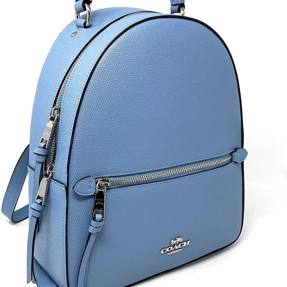 Coach Jordyn Crossgrain Leather Backpack Handbag - Picture 7 of 13